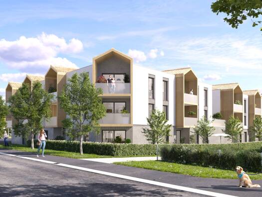 Appartement à vendre - neuf 253 000 € 3 pièces 2 chambres 66 m² dès le 30/09/2026 Carcans-Plage Carcans 33121