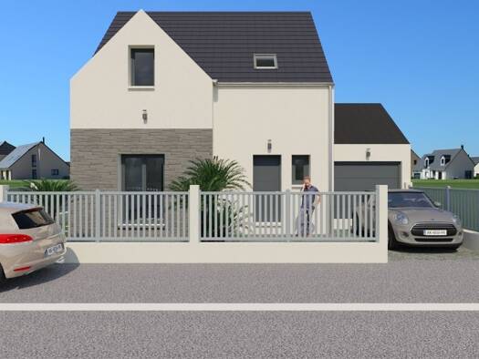Terrain avec maison neuve à vendre 382 294 € 4 pièces 3 chambres 90 m² 2 322 m² de terrain Itteville 91760