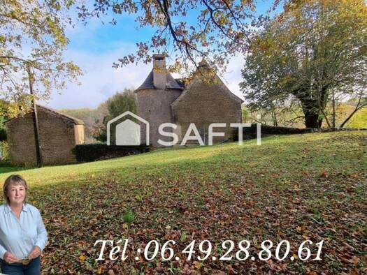 Maison à vendre 225 000 € 10 pièces 4 chambres 185 m² 2 775 m² de terrain Pomarède 46250