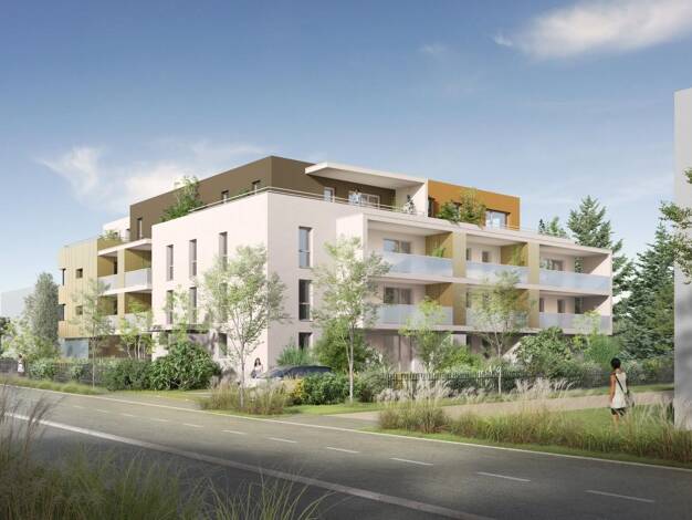 Appartement à vendre - neuf 215 000 € 3 pièces 2 chambres 63 m² 3 étages Est Brumath 67170