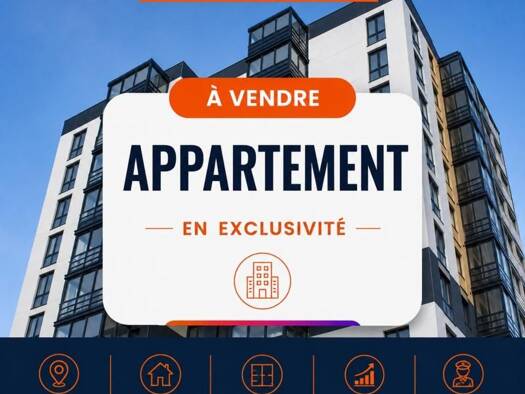 Appartement à vendre 64 900 € 4 pièces 1 chambre 63 m² RDC/14 Caucriauville Le Havre 76610