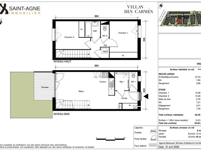 Maison à louer, 62m², TOULOUSE