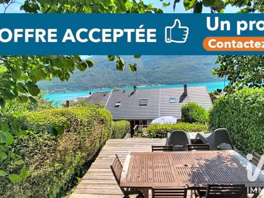 Maison de ville à vendre 460 000 € 5 pièces 4 chambres 140 m² 278 m² de terrain Doussard 74210