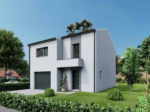 Terrain avec maison neuve à vendre 264 950 € 4 chambres 107 m² 257 m² de terrain Pagny-sur-Moselle 54530