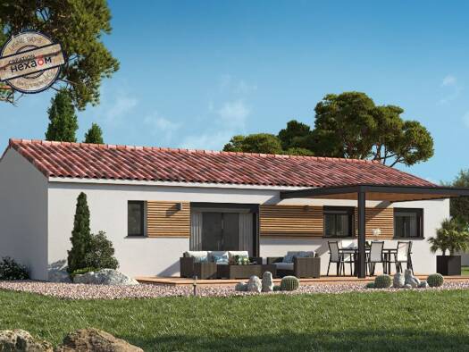 Terrain avec maison neuve à vendre 224 000 € 5 pièces 3 chambres 83 m² 1 700 m² de terrain Puymiclan 47350