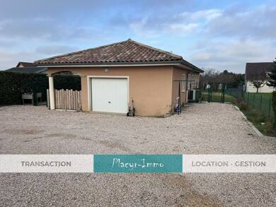 Maison de plain-pied à vendre 260 000 € 4 pièces 3 chambres 92 m² 1 094 m² de terrain Feillens 01570