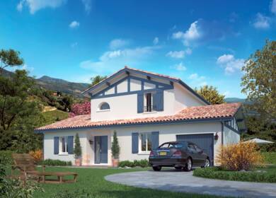 Terrain avec maison neuve à vendre 783 400 € Bassussarry 64200
