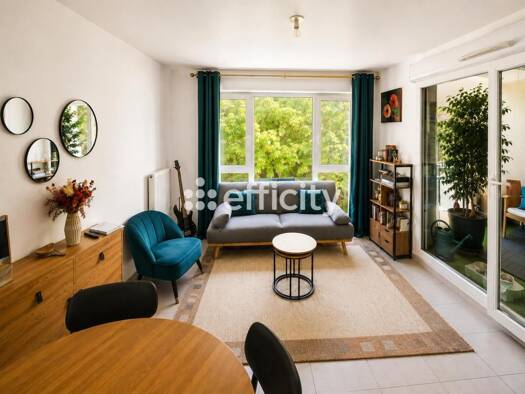 Appartement à vendre 185 000 € 2 pièces 1 chambre 38,01 m² 1er étage Cusset Villeurbanne 69100