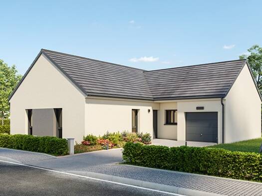 Terrain avec maison neuve à vendre 275 000 € 5 pièces 3 chambres 89 m² 428 m² de terrain Ully-Saint-Georges 60730