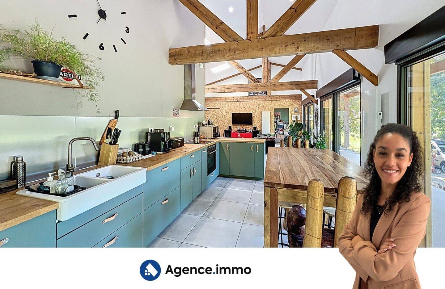 Maison à vendre, 160m², SAINT BONNET SUR GIRONDE