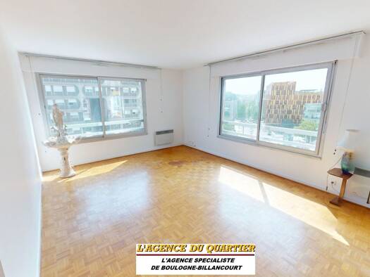 Appartement à vendre 550 000 € 4 pièces 3 chambres 92 m² Étage 5/16 Billancourt–Rives de Seine Boulogne Billancourt 92100