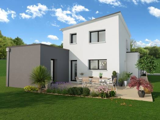 Terrain avec maison neuve à vendre 344 100 € 5 pièces 3 chambres 110 m² 374 m² de terrain Brécé 35530