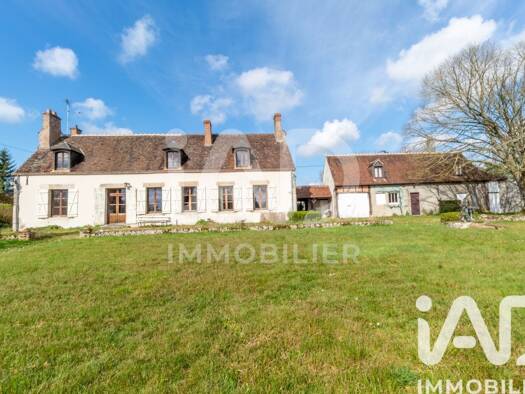 Maison à vendre 280 000 € 7 pièces 4 chambres 206 m² 4 600 m² de terrain Vieilles-Maisons-sur-Joudry 45260