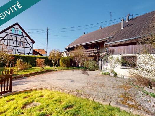 Maison à vendre 320 000 € 10 pièces 6 chambres 290 m² 1 337 m² de terrain Morschwiller-le-Bas 68790