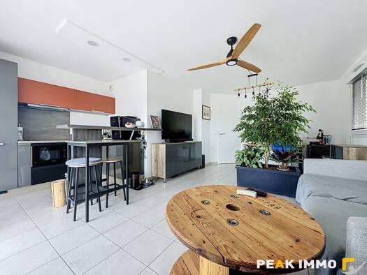 Appartement à vendre 210 000 € 2 pièces 1 chambre 45,93 m² Étage 2/2 Vallières-sur-Fier 74150