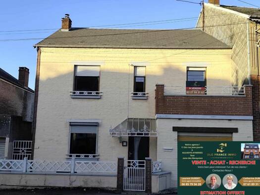 Maison à vendre 159 000 € 8 pièces 7 chambres 107 m² 496 m² de terrain Glageon 59132