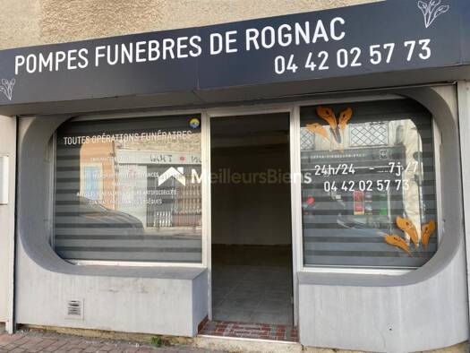 Local commercial à louer 855 € 36 m² de surface de vente Plantade-Ferrages-Vacon Rognac 13340