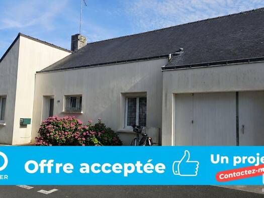 Maison de plain-pied à vendre 199 500 € 4 pièces 3 chambres 100 m² Blain 44130