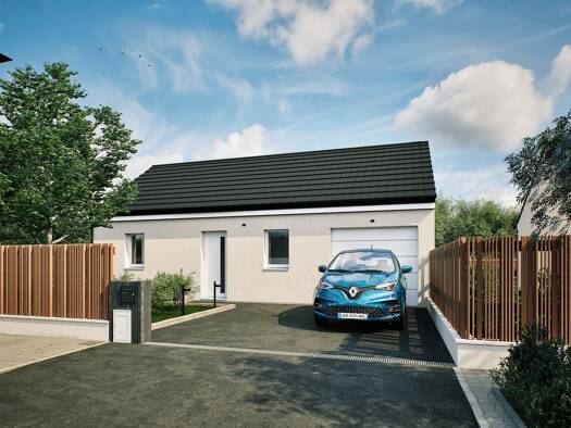 Terrain avec maison neuve à vendre 217 500 € 3 pièces 2 chambres 48,5 m² 433 m² de terrain Bellebrune 62142