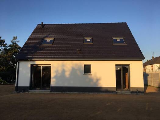 Terrain avec maison neuve à vendre 211 000 € 5 pièces 3 chambres 97 m² 1 200 m² de terrain Domart-en-Ponthieu 80620