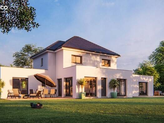 Terrain avec maison neuve à vendre 847 000 € 1 pièce 6 chambres 235 m² 1 000 m² de terrain Romanie Les Essarts-le-Roi 78690
