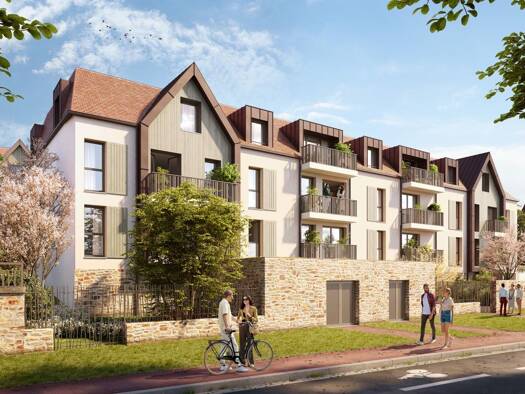 Appartement à vendre - neuf 299 000 € 3 pièces 2 chambres 55,2 m² dès le 01/10/2026 Centre Bas Vernouillet 78540