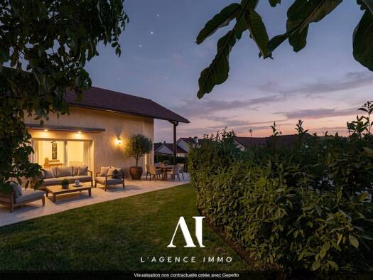 Maison à vendre 680 000 € 5 pièces 4 chambres 143,5 m² 450 m² de terrain Thoiry 01710