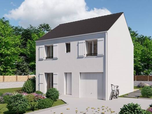Terrain avec maison neuve à vendre 452 900 € 5 pièces 4 chambres 90 m² 549 m² de terrain Fond Mondétour Orsay 91400