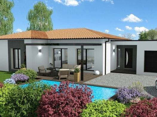 Terrain avec maison neuve à vendre 279 000 € 5 pièces 4 chambres 100 m² 400 m² de terrain Centre Ville Roquemaure 30150