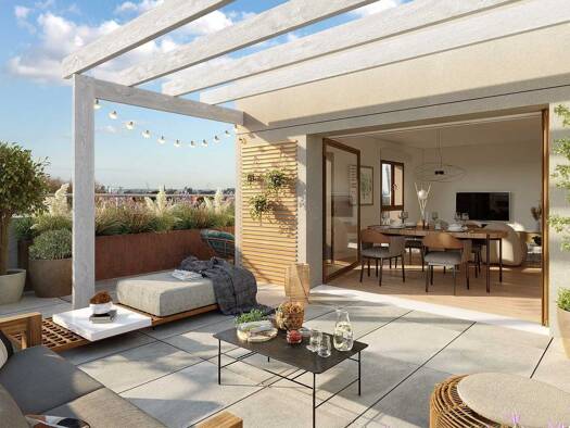 Appartement à vendre - Neuf 363 000 € 4 pièces 3 chambres 78,4 m² 1er étage Carrieres-Sentiers Orly 94310