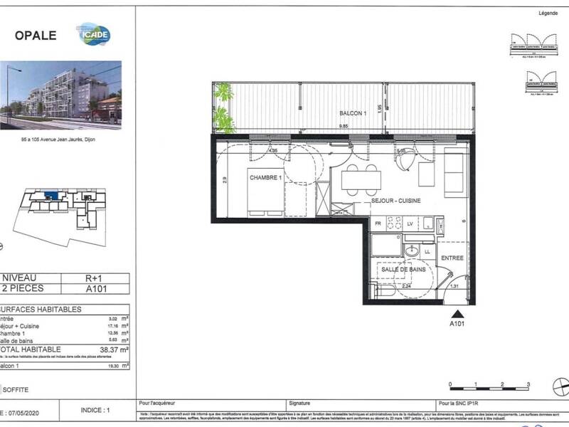 Maison à louer, 38m², DIJON