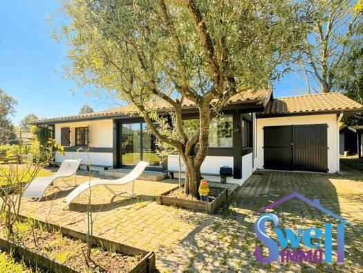 Maison de plain-pied à vendre 286 258 € 3 pièces 2 chambres 69 m² 685 m² de terrain Saint-Michel-Escalus 40550