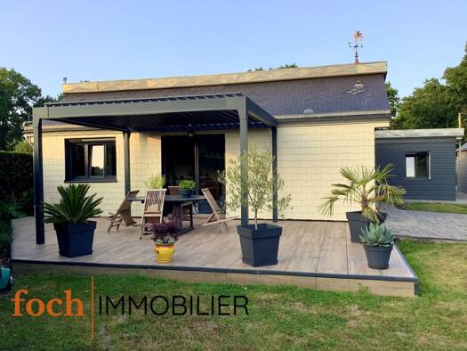 Maison de plain-pied à vendre 488 000 € 6 pièces 4 chambres 125 m² 966 m² de terrain Auberville 14640