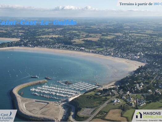 Terrain constructible à vendre 194 000 € 503 m² de terrain Saint-Cast-le-Guildo 22380