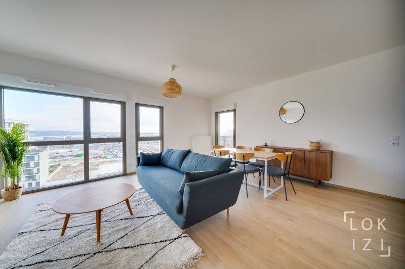 Appartement meublé T5 de 95m² avec vue (Bordeaux - Belcier) — 2