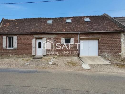 Maison à vendre 135 000 € 4 pièces 2 chambres 82 m² 195 m² de terrain Montgérain 60420