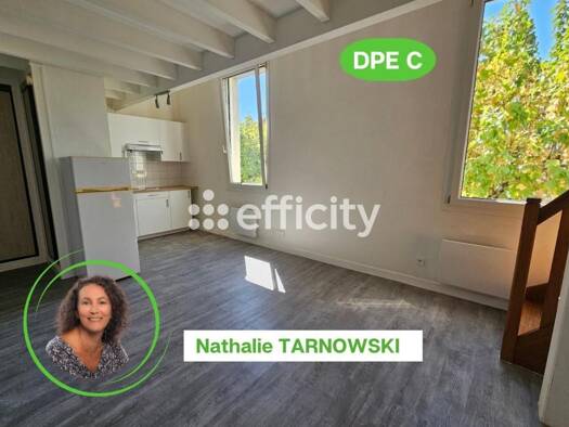 Duplex à vendre 260 000 € 2 pièces 1 chambre 38,7 m² Étage 1/2 Le Genette La Rochelle 17000