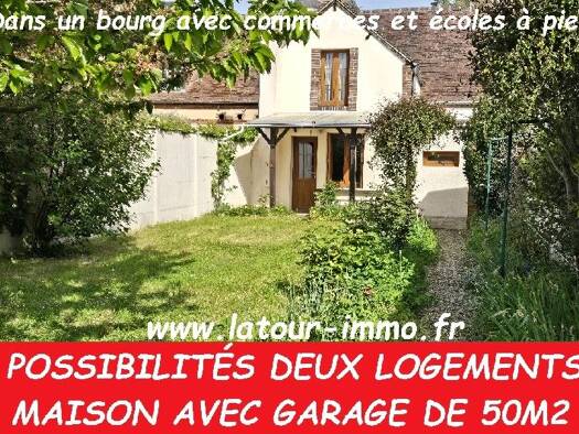 Maison à vendre 138 000 € 3 pièces 2 chambres 70 m² 307 m² de terrain Nonancourt 27320