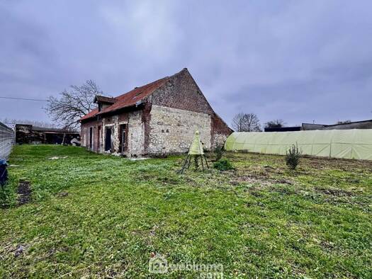 Maison à vendre 48 650 € 3 pièces 1 chambre 70 m² 929 m² de terrain Versigny 02800