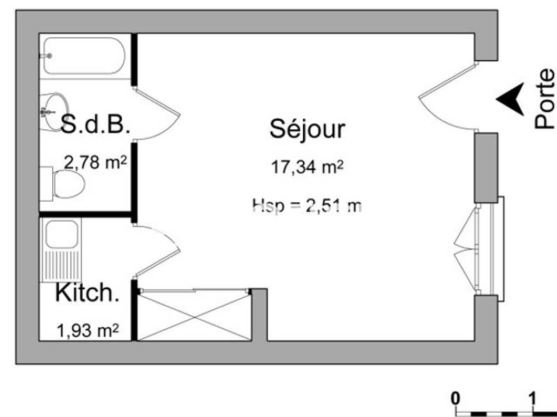 Maison à louer, 22m², TOULOUSE