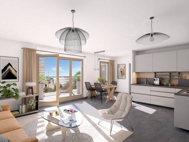 Appartement à vendre 389 000 € 3 pièces 2 chambres 67 m² 1er étage Ségny 01170