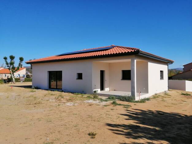 Terrain avec maison neuve à vendre 380 000 € 5 pièces 4 chambres 130 m² 600 m² de terrain Le Soler 66270