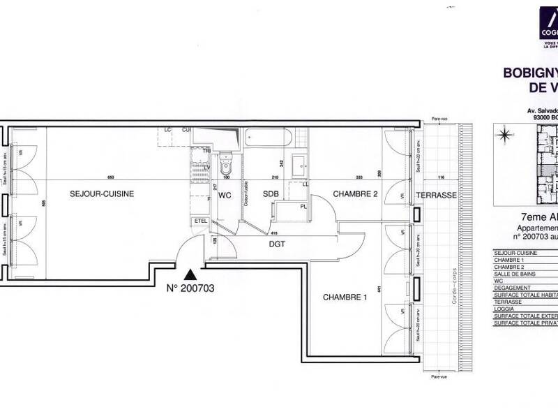Maison à louer, 68m², BOBIGNY