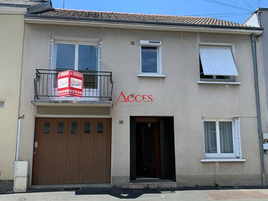 Maison à vendre 135 000 € 4 pièces 3 chambres 108,9 m² 122 m² de terrain Saint Denis Châteauroux 36000