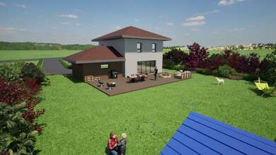 Maison à vendre 560 000 € 4 pièces 3 chambres 107 m² 1 218 m² de terrain Bons en Chablais 74890