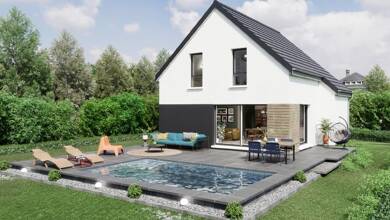 Terrain avec maison neuve à vendre 498 700 € Ouest La Wantzenau 67610