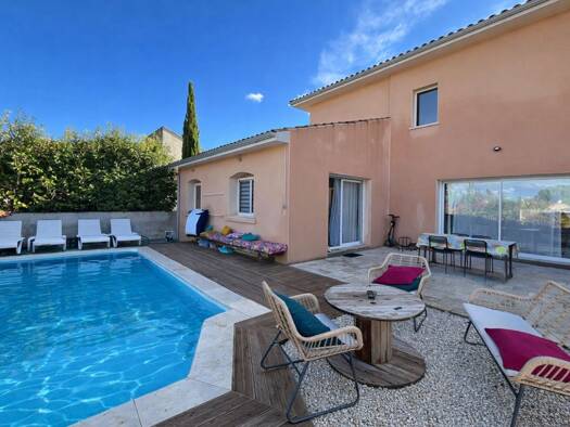 Maison à vendre 448 000 € 5 pièces 4 chambres 157 m² 502 m² de terrain Nézignan-l'Évêque 34120