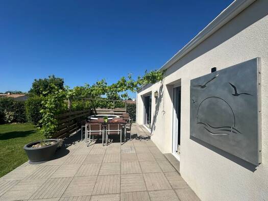 Maison de plain-pied à vendre 299 900 € 6 pièces 4 chambres 129 m² 931 m² de terrain Nesmy 85310
