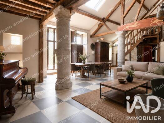 Demeure à vendre 125 000 € 5 pièces 3 chambres 212 m² 645 m² de terrain Saint Georges-Grouets Blois 41000