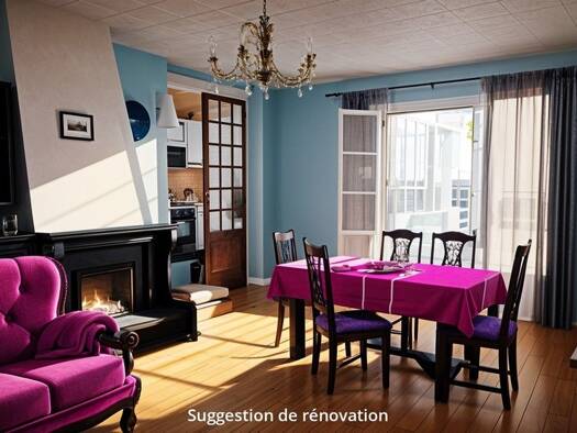 Maison à vendre 125 000 € 4 pièces 3 chambres 125 m² 1 002 m² de terrain Monteaux 41150
